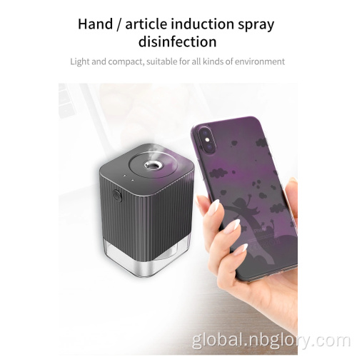 China Automatic portable Hand sanitizer usb mini smart induction alcohol sprayer humidifier Manufactory